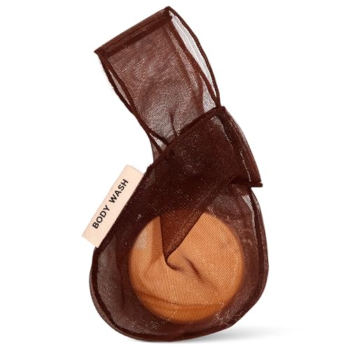 Kitsch Bar Soap Saver Pouch – Patented Mesh Soap Bag for Shampoo and Conditioner Bars - Extends Use & Prevents Soggy Mess - Recycled Beauty Bar Bag, Eco-Friendly - Chocolate - color: Chocolate