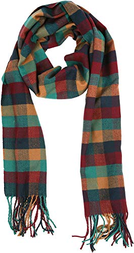 VERONZ Super Soft Classic Cashmere Feel Winter Scarf - color: Multi Color Boxes