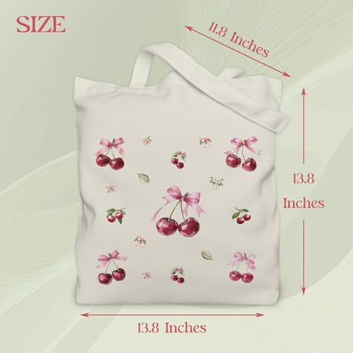 Aesthetic Tote Bag for Women | Medium Size with Inner Pocket | Stylish & Practical - color: Pink