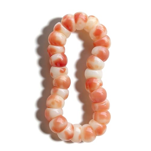Fidget Bracelet Natural Bodhi Seeds Beaded Bracelets Zen Fidget Stretch Bracelets Alleviate Anxiety Stress Protection Healing Bodhi Jewelry Gifts for Women Men - color: C1:Fidget Bracelet