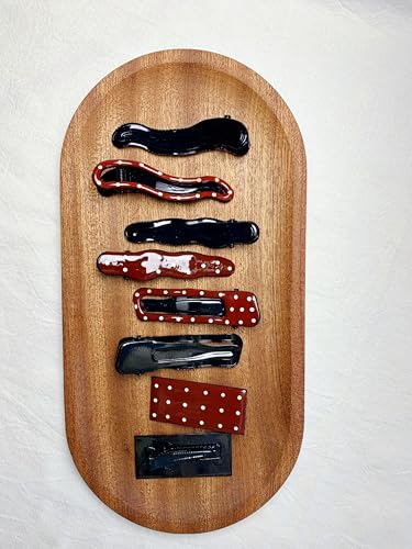 Lemeilleur 8 PCS Vintage Metal Hair Clip Duck Teeth no slip Hair Pins Hair Barrettes for Thick Thin Hair For Women Girls