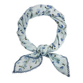 Large Cotton Bandanas for Women, 27 x 27 inch Hair Neck Scarf, Headband Square Scarf - color: Blue Sky Blue
