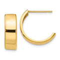 14K Yellow Gold Hoop Earrings