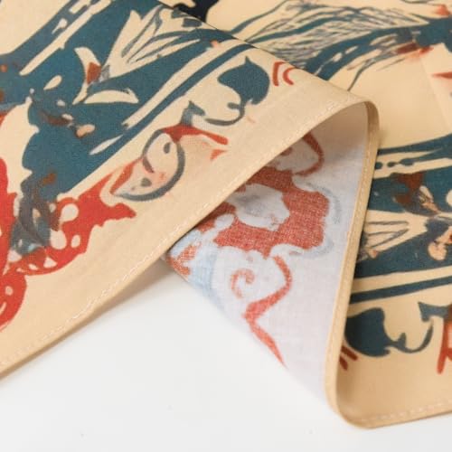 22"x22" Multi-Purpose 100% Cotton Bandana Face Mask(3-Pack) - color: Cowgirl Assorted