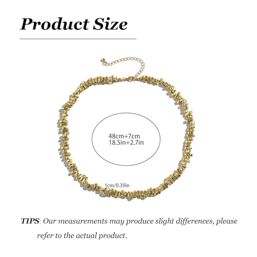 Chunky Cross Necklace for Women Chunky Gold Necklace Statement Cross Pendant Vintage Toggle Clasp Necklace Jewelry for Women - color: E4:silver cross