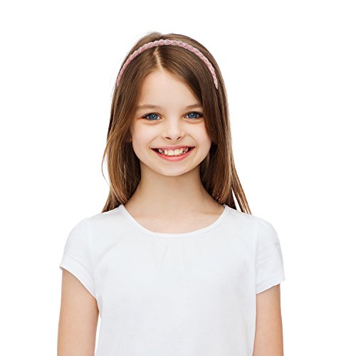 MTLEE 6 Pieces Beaded Headbands for Women Sparkly Crystal Beaded Hair Hoop Hairbands Multiple Color Hair Accessories Head Bands Christmas Gift(Classic Colors) - color: Classic Colors