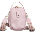 Vegan Leather Crossbody Bag for Women, Multi Compartment Lightweight Shoulder Purse, Casual Daily Crossbody Bag - color: Elephant Gray