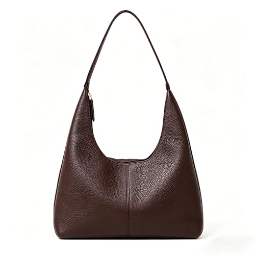 Women’s Trendy Suede Tote Bag Shoulder Bags For Women Fall Underarm Bag Winter Hobo Bag Work Purses Suede Travel Handbag - color: Pu-coffee