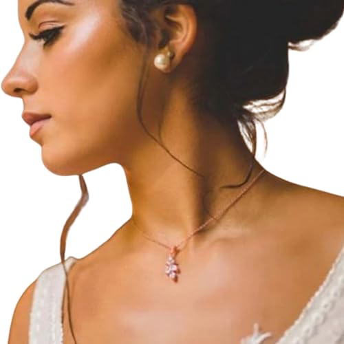 Simple Crystal Flower Back Chain Body Jewelry for Women Sexy Rhinestone Body Chain Necklace Bridal Wedding Backdrop Jewelry for Backless Dress - color: Gold