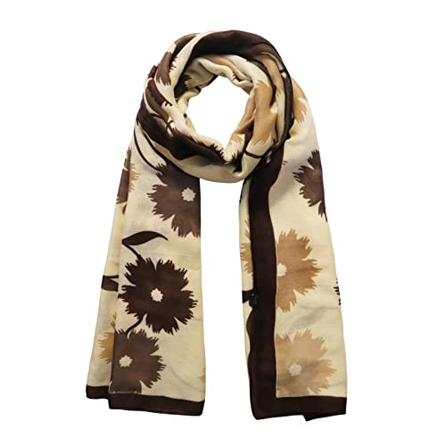 FINIZO Women's Fashion Scarves, Pashmina Wrap for All Season, Everyday Wear for Ladies, Solid Color Bridesmaid Gifts - color: 41