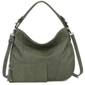 TANTOMI Hobo Bags Purses for Women, Women's Crossbody Handbags and Shoulder Bag, Multi-Pocket Large Hobo Purse - color: Green