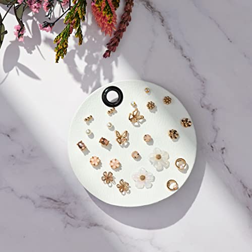 12 Pairs Acrylic Stud Set Earrings for Women, Diverse Colorful Hypoallergenic Fashion Jewelry for Special Moments Christmas Valentines Mother's day Gift