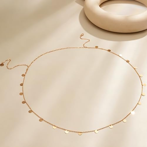 Rhinestone Long Drop Back Chain Jewelry for Women Crystal Back Chain Necklace Gold Plated Body Chain Backdrop Chain Jewelry - style: chain gold