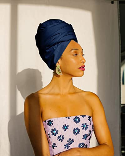 HOMELEX Head Wraps Turbans Stretch Jersey Knit Headwraps Wrap Turban Scarf Tie for Women - color: Pk-1