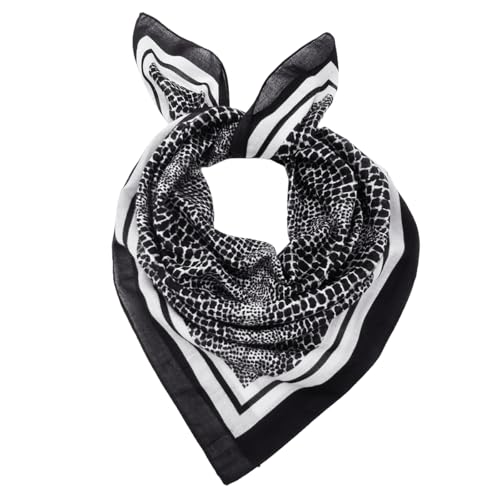 Large Cotton Bandana Lightweight Head Hair Scarf Headbands Wraps Cover Handkerchiefs for Women Men 25 x 25 inch - color: Rt02