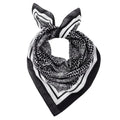Large Cotton Bandana Lightweight Head Hair Scarf Headbands Wraps Cover Handkerchiefs for Women Men 25 x 25 inch - color: Rt02