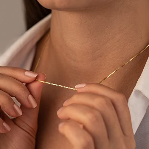 CHESKY Layered Necklaces for Women, 14K Gold Plated Chain Necklace Women Trendy Cuban Link Paperclip Chain Toggle Clasp Necklace Fashion Chunky Jewelry for Women - style: Paperclip/Box-GD