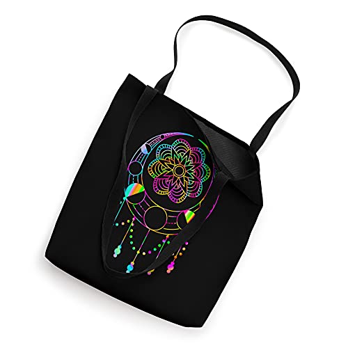 Celestial Moon Phase Star Mystical Boho Hippie Tote Bag