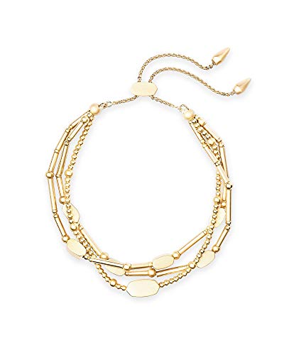 Kendra Scott Chantal Beaded Bracelet for Women - color: Gold Metal