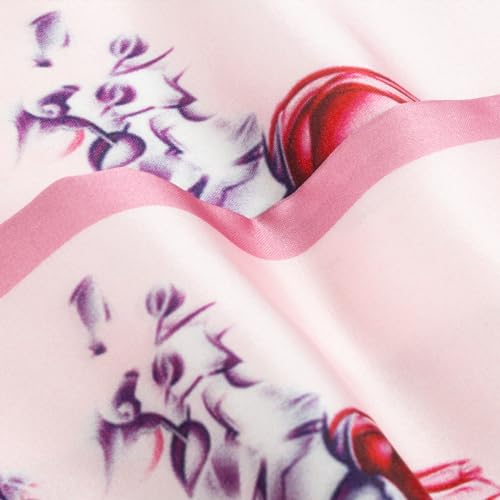 RIIQIICHY Hair Scarf for Women Like Silk Scarves Headband Neck Scarfs Twilly Purse Accessories - color: C021