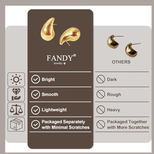 12 Pairs Chunky Gold Hoop Earrings for Women Trendy, Gold Plated Lightweight Hypoallergenic Stack, Thick Open Twisted Huggie Hoops Earring Set - color: 12 Pairs Gold CZ Dainty
