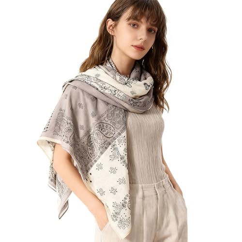 41" Large Square Scarf Hairscarf Fashion Scarves Hair Wrapping Scarfs Night Sleeping Headscarf for Women B06 - color: B065