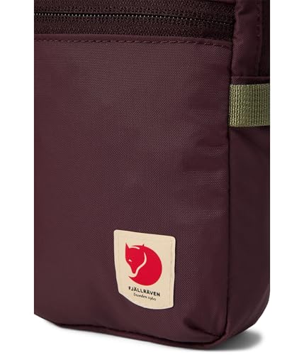 Fjällräven High Coast Pocket Crossbody - Water-Resistant Fabric, Compact Storage, Lightweight Carry - Travel - color: Blackberry