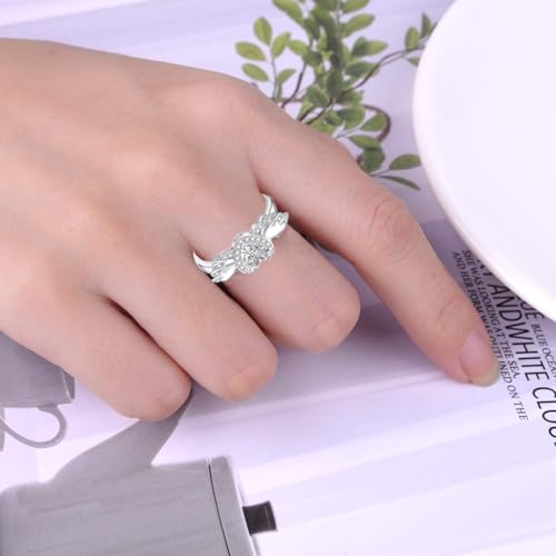 White Rings, Women, Adjustable Opening Size