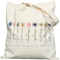 METALPHA Aesthetic Tote Bag for Women Girls - Resuable Double-Sided Printed Canvas Tote Bag with Snap Closure and Pocket - color: Bible