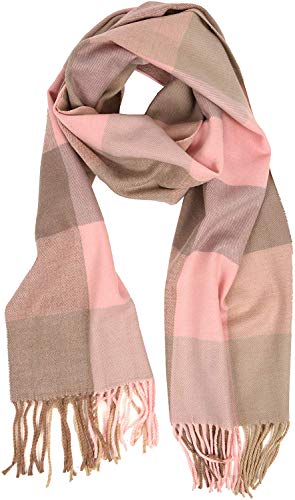 VERONZ Super Soft Classic Cashmere Feel Winter Scarf - color: Light Color Boxes