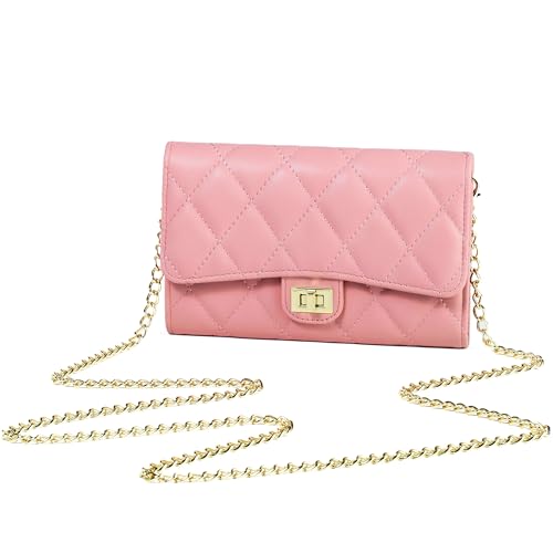 Small Cross Body Purses Sling Crossbody Bags for Women, Shoulder Bag Tote Purse Cross Body Bag Phone Bags - color: Q Pink