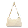 BLNUIEEN'XM 2025 Straw Purses for Women, Shoulder Bag Tote Wicker Woven Handbag Summer Beach Straw Purse with Zipper Closure