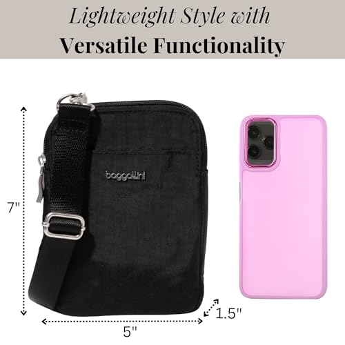 Baggallini Women's Modern Take Two Rfid Crossbody - color: Black