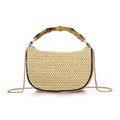 GOKTOW Straw Clutch Purses for Women Small Summer Handbag Woven Beach Hobo Tote Bags Vacation Crossbody Bag 2026 - color: Beige