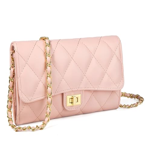 Small Cross Body Purses Sling Crossbody Bags for Women, Shoulder Bag Tote Purse Cross Body Bag Phone Bags - color: F Light Pink