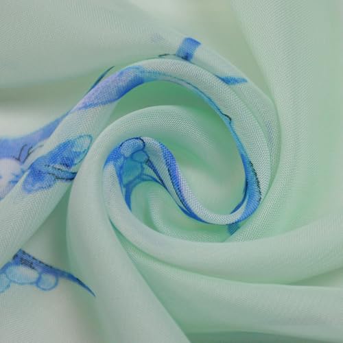 Boho Scarf for Women Lightweight Summer Scarves Fashion Shawl Wrap - color: H05