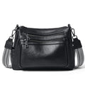 Bluome Crossbody Purses for Women, Medium Large Faux Leather Crossbody Bags Lightweight Sling Bag Shoulder Handbags - color: Black, size: Large 12L