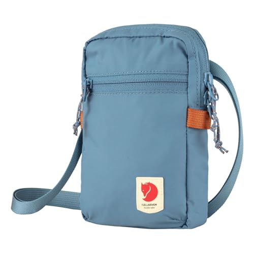 Fjällräven High Coast Pocket Crossbody - Water-Resistant Fabric, Compact Storage, Lightweight Carry - Travel - color: Dawn Blue
