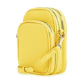 Mali+Lili, Josie Triple Zip Crossbody Bag - color: Yellow