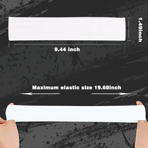 Workout Headbands Non Slip Headband Sport Headbands Sweatbands Elastic Sport Hair Bands for Sports Travel Indoor Fitness Gym - color: solid10