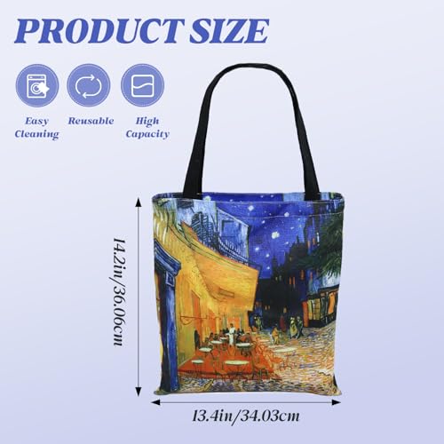 Canvas Tote Bag for Commuting, Foldable Travel Tote Bag Beach Bag Reusable Grocery Bags for Men Women, 13.4 x 14.2 Inch - color: B-fair