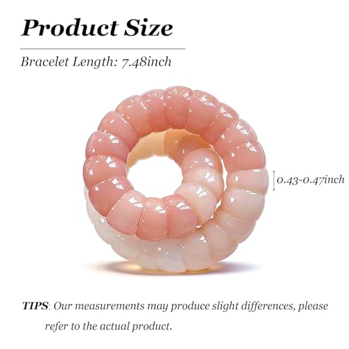 Fidget Bracelet Natural Bodhi Seeds Beaded Bracelets Zen Fidget Stretch Bracelets Alleviate Anxiety Stress Protection Healing Bodhi Jewelry Gifts for Women Men - color: A3:Fidget Bracelet