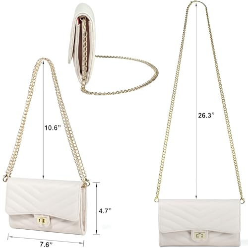Small Cross Body Purses Sling Crossbody Bags for Women, Shoulder Bag Tote Purse Cross Body Bag Phone Bags - color: V Beige