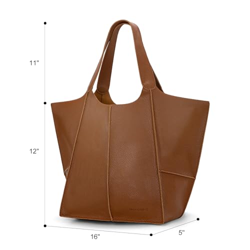 Montana West Tote Bag for Women Large Hobo Purses and Handbags - color: Caramel Brown
