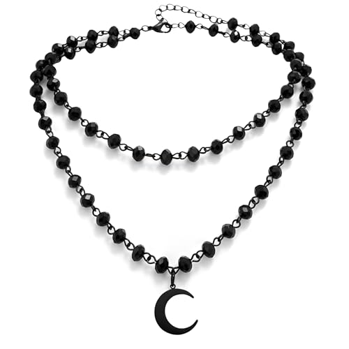 Millennials In Motion Gothic Necklaces - color: Moon Choker