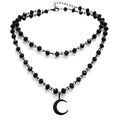 Millennials In Motion Gothic Necklaces - color: Moon Choker