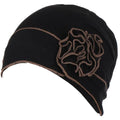 Headwrap Turbans for Women - Twist Soft Floral Solid Caps Pre Tied Chemo Beanies Headwear Hat for Cancer - color: Black Coffee