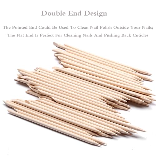 120 Pcs Wooden Wax Sticks - Borogo Waxing Sticks - For Body Legs Face Eyebrow Waxing Applicator Spatulas for Hair Removal or Wood Craft Sticks