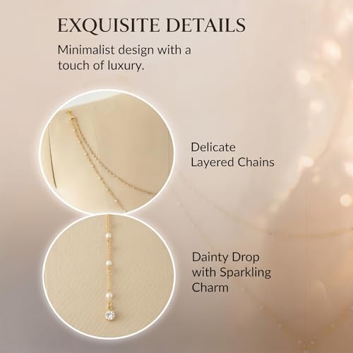 Back Chain Body Chain Jewelry for Summer Outfits Rhinestone Pendant Back Necklace for Backless Dresses - color: A2:back chain
