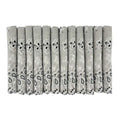 Bandanas Gift Set 12 Pack Soft Thin Handfeel Cotton Bandanna Scarf for men - color: Grey